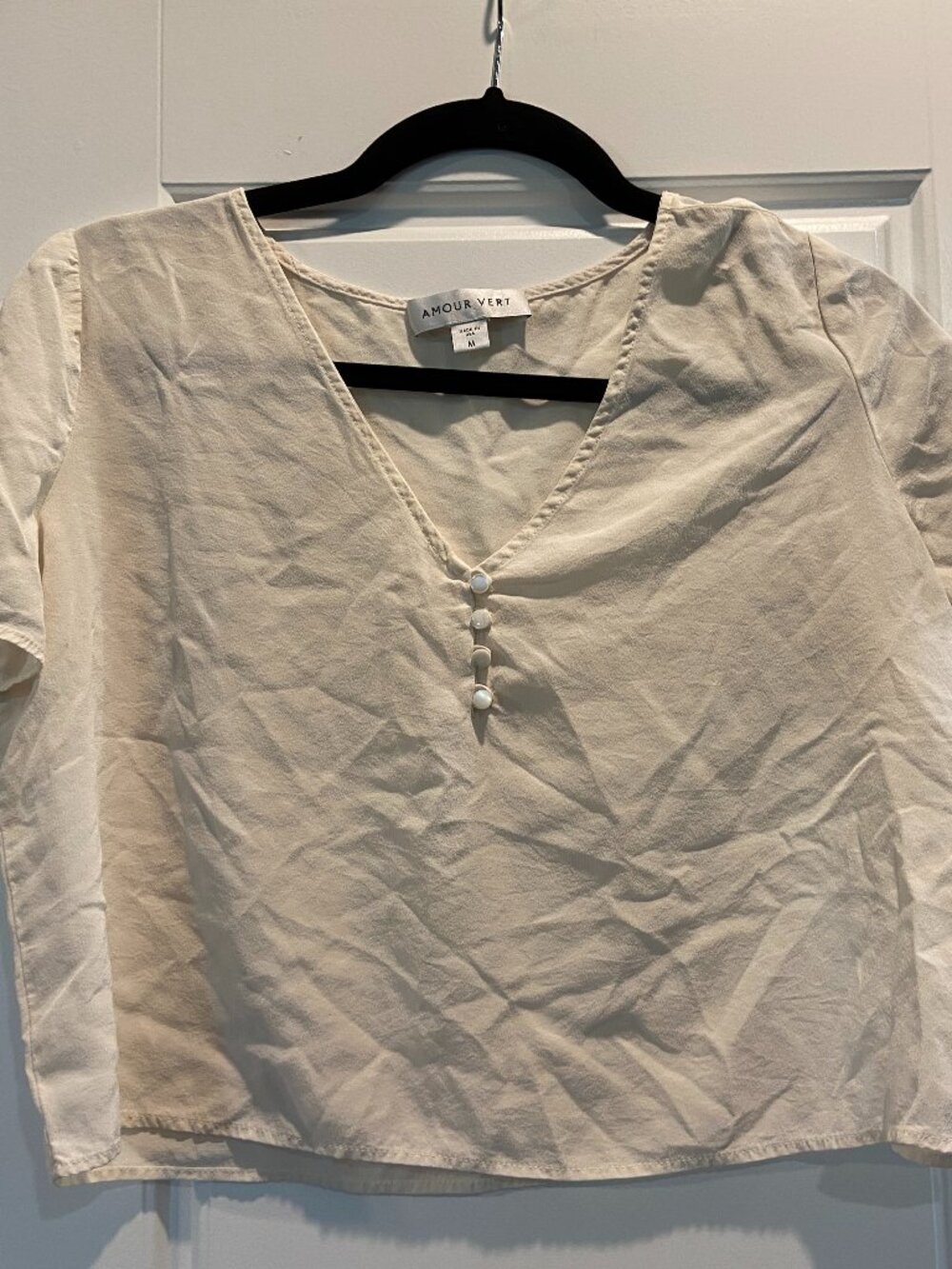 Amour Vert Silk Blouse